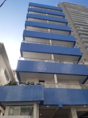 apartment em Rua Francisco Pereira Coutinho, Aviação - Praia Grande - SP