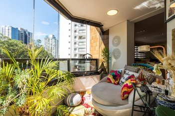 apartment em Avenida Padre Antônio José dos Santos, Cidade Monções - São Paulo - SP