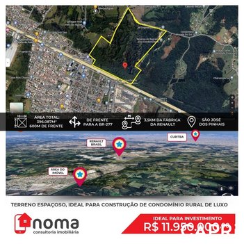 commercial_building em Rua Cidade Gaúcha, Águas Belas - São José dos Pinhais - PR