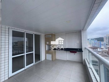 apartment em Avenida Rio Branco, Canto do Forte - Praia Grande - SP