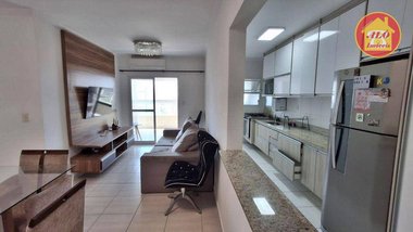 apartment em Rua Mário de Andrade, Ocian - Praia Grande - SP