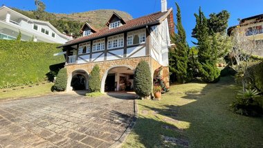 house em Rua Paris, Retiro - Petrópolis - RJ