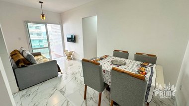 apartment em Avenida Presidente Kennedy, Guilhermina - Praia Grande - SP