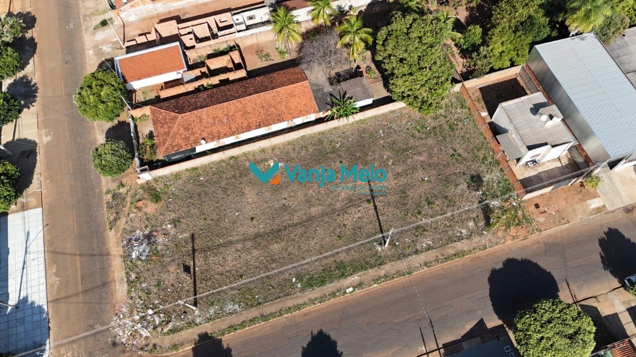 vista aerea, 20,00 m de frente Rua Manoel Jorge x 50,00 m de fundo lateral da Rua Marcilio Dias