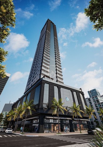 apartment em Rua 210, Meia Praia - Itapema - SC
