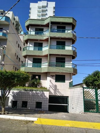 apartment em Rua Guaratuba, Guilhermina - Praia Grande - SP