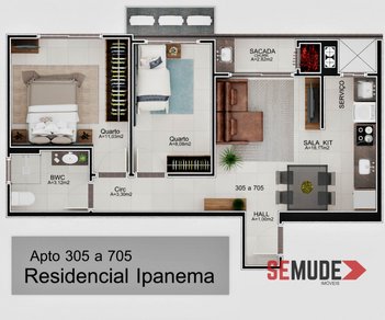 apartment em Rua Capitão Romualdo de Barros, Carvoeira - Florianópolis - SC