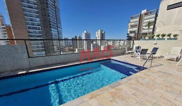 apartment em Rua Nascimento, Embaré - Santos - SP