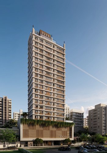 apartment em Rua 234, Meia Praia - Itapema - SC