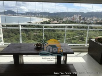 apartment em Caminho das Tartarugas, Mar e Céu - Guarujá - SP