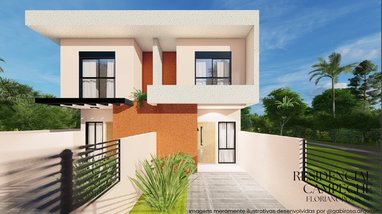 house em Rua Jardim dos Eucaliptos, Campeche - Florianópolis - SC