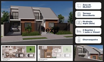 house em Rua Desembargador Antônio Franco Ferreira da Costa, Cajuru - Curitiba - PR