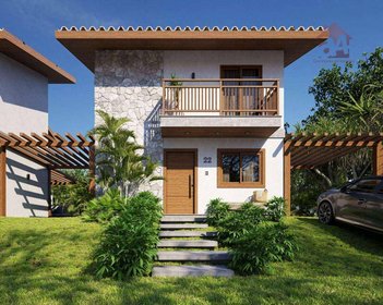 house em Avenida Tronco B, Praia do Forte - Mata de São João - BA