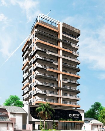 apartment em Rua Taniz, Centro - Navegantes - SC
