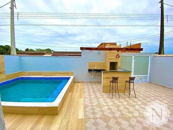 house em Rua Goiania, Cibratel II - Itanhaém - SP