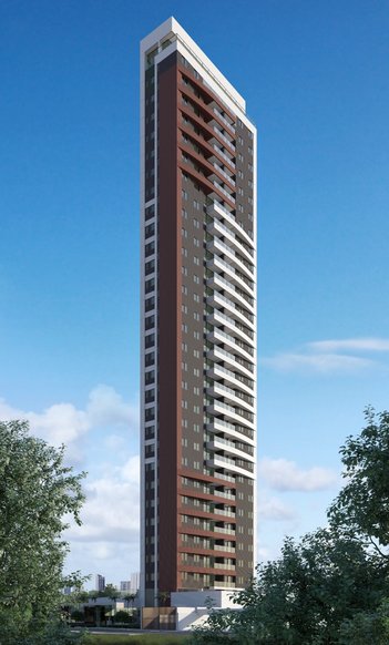 apartment em Rua Padre Bernardino Pessoa, Boa Viagem - Recife - PE