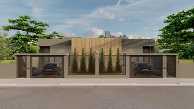 house em Rua Carlos Roberto Dondoni, Recanto Tropical - Cascavel - PR