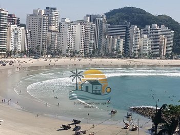 apartment em Rua Nelson Cajado, Jardim Astúrias - Guarujá - SP