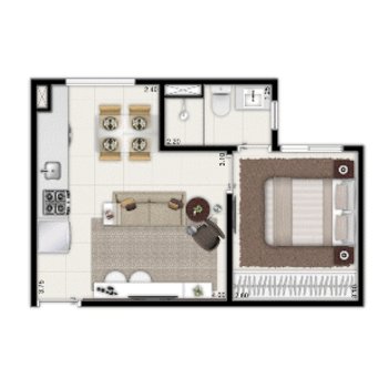 apartment em Rangel Pestana, Brás - São Paulo - SP