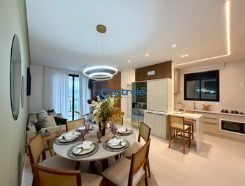 apartment em Rua da Fonte, Coqueiros - Florianópolis - SC
