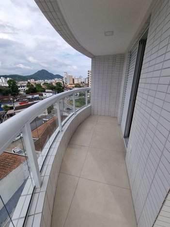 apartment em Rua Flamengo, Guilhermina - Praia Grande - SP