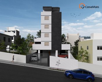 apartment em Rua dos Pintassilgos, Solar do Madeira - Contagem - MG