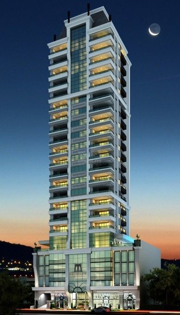 apartment em Rua 236, Meia Praia - Itapema - SC