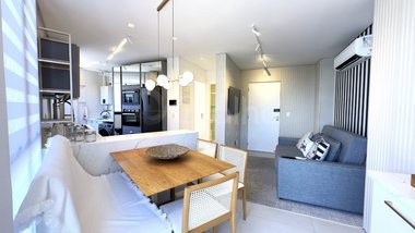 apartment em Rua das Piraúnas, Jurerê Internacional - Florianópolis - SC