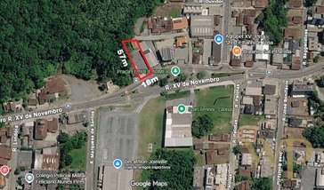 commercial_land_lot em Rua Quinze de Novembro, Glória - Joinville - SC