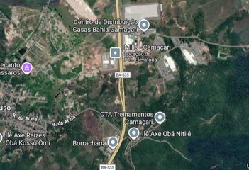 land_lot em Rodovia BA-535 - Via Parafuso, Loteamento Montenegro - Camaçari - BA