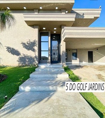 house em Avenida Waldemar Haddad, Residencial Quinta do Golfe - São José do Rio Preto - SP