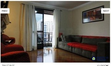 apartment em Rua Doutor Amando Franco Soares Caiuby, Morumbi - São Paulo - SP
