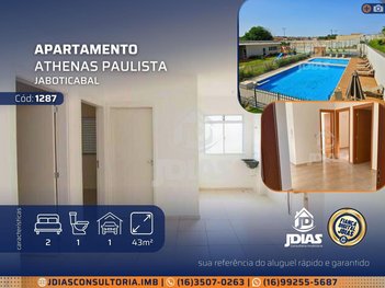 apartment em Rua Professora Luzia Marques, Athenas Paulista - Jaboticabal - SP