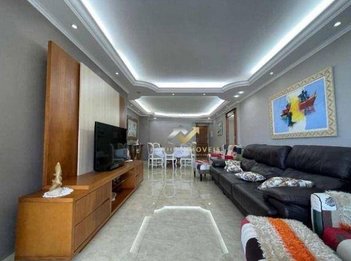 apartment em Avenida Nossa Senhora de Fátima, Caiçara - Praia Grande - SP