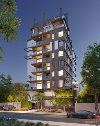 apartment em Rua Saint Hilaire, Água Verde - Curitiba - PR