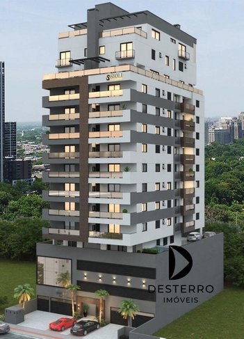 apartment em Rua das Biguás, Pedra Branca - Palhoça - SC