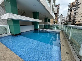 apartment em Rua Guimarães Rosa, Ocian - Praia Grande - SP