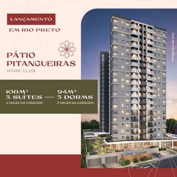 apartment em Boulevard Zaia Tarraf, Bom Jardim - São José do Rio Preto - SP
