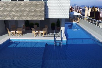apartment em Rua Oswaldo de Oliveira, Boqueirão - Praia Grande - SP