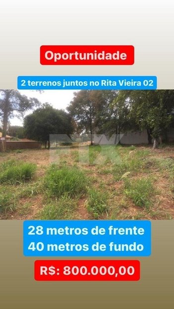 land_lot em Rua Martiniano Alves, Parque Residencial Rita Vieira - Campo Grande - MS