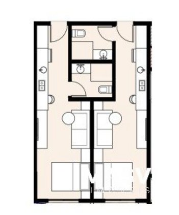 apartment em Rua da Escova de Garrafa, Cachoeira do Bom Jesus - Florianópolis - SC