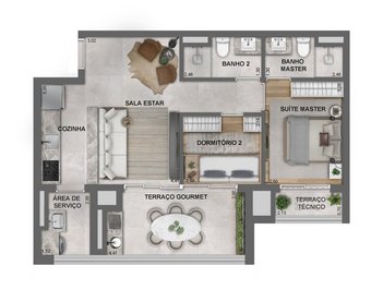 apartment em Rua Joaquim Távora, Vila Mariana - São Paulo - SP