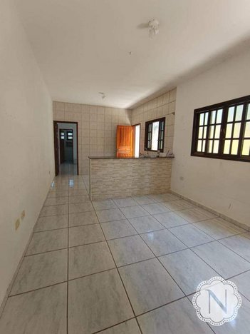 house em Avenida Brasil, Flórida Mirim - Mongaguá - SP