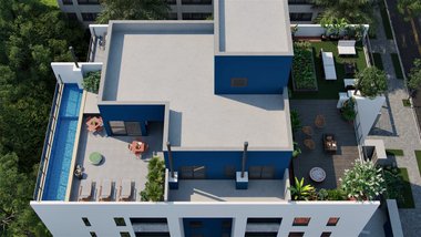 apartment em Rua Marechal Trompowski, Bacacheri - Curitiba - PR