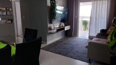 apartment em Rua Colômbia, Guilhermina - Praia Grande - SP