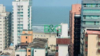 apartment em Rua Estados Unidos, Guilhermina - Praia Grande - SP