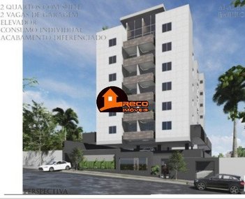 apartment em Alameda das Perdizes, Cabral - Contagem - MG