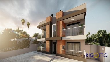 apartment em Rua dos Ipês, Bela Torres - Passo de Torres - SC