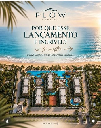 apartment em Avenida dos Coqueiros, Cumbuco - Caucaia - CE