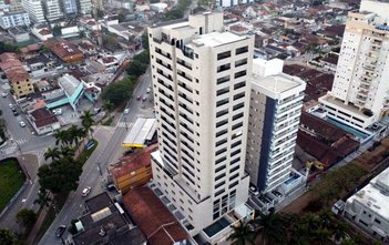 apartment em Avenida Marechal Mascarenhas de Moraes, Canto do Forte - Praia Grande - SP